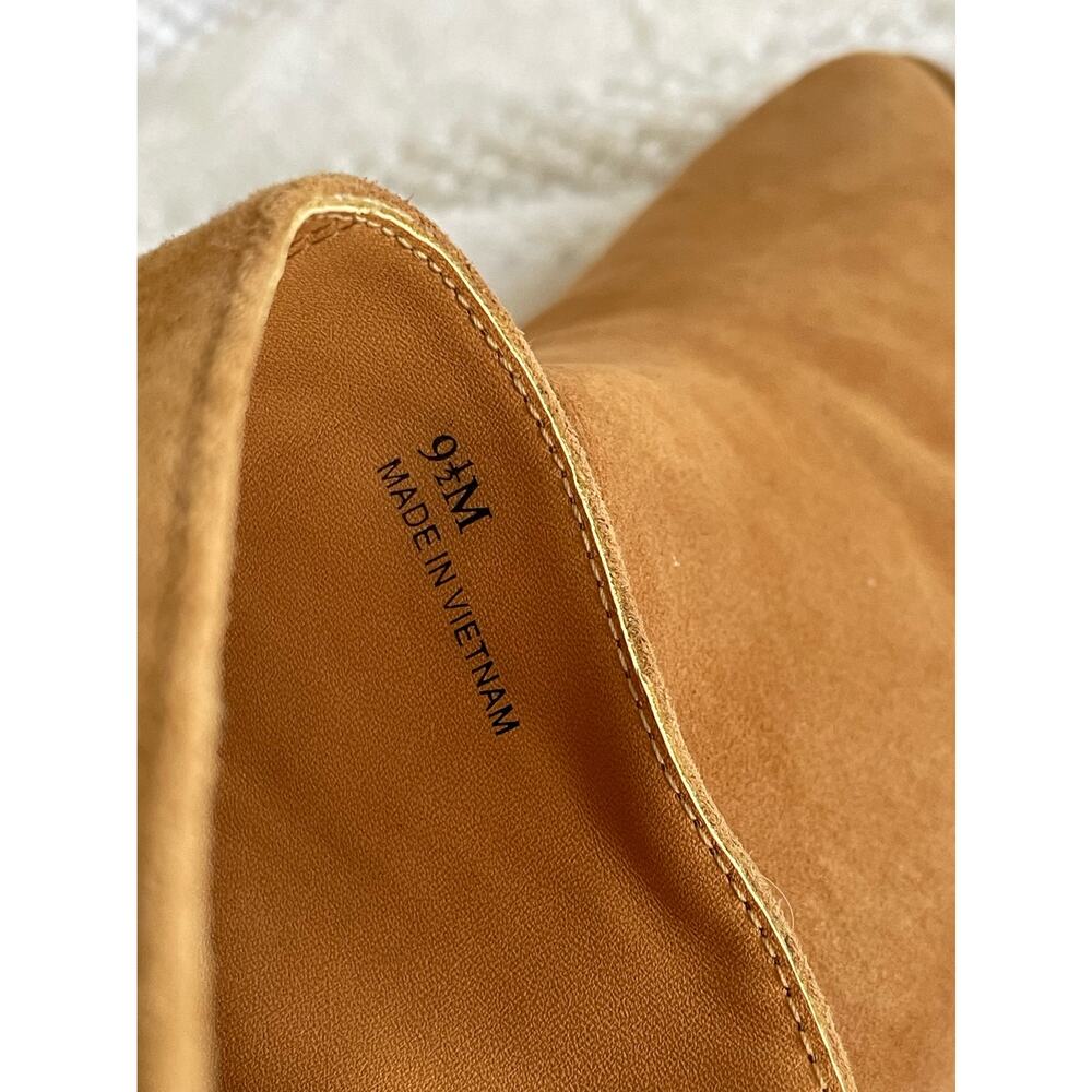 Lisa Vicky Brown Heeled Pointed Toe Mules Size 9.5 M - Picture 3 of 5